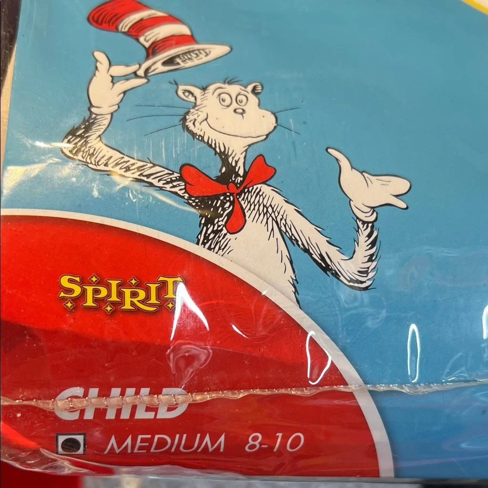 Spirit Dr. Seuss Cat In The Hat Kids Halloween Costume.  Size 8-10 - Picture 8 of 9
